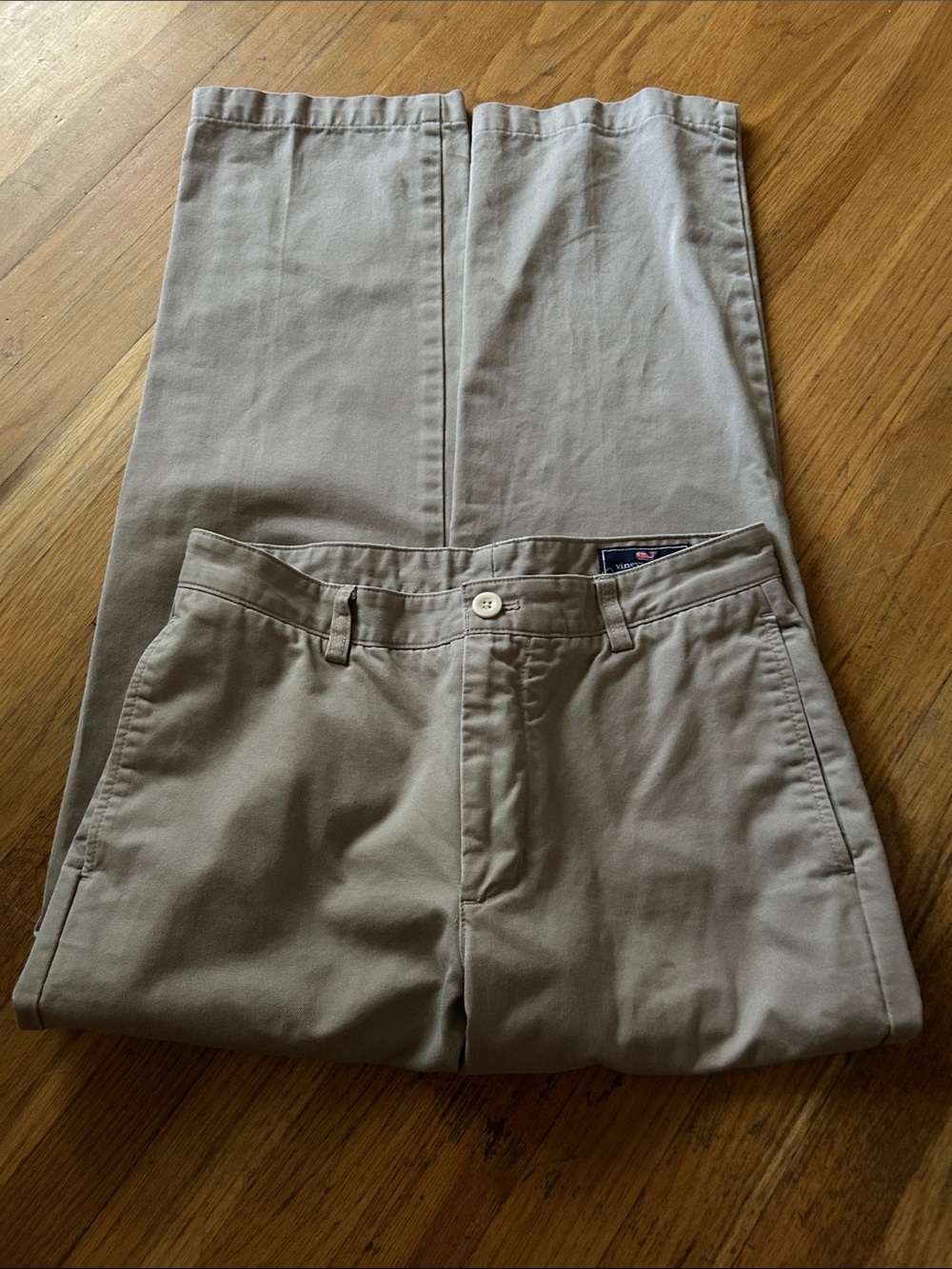 Men's Classic Khaki Chino Pants - Neutral Tan vineyard vines